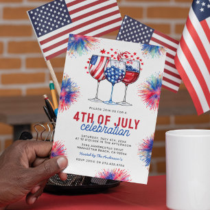 4th of July Celebration Party Invitation