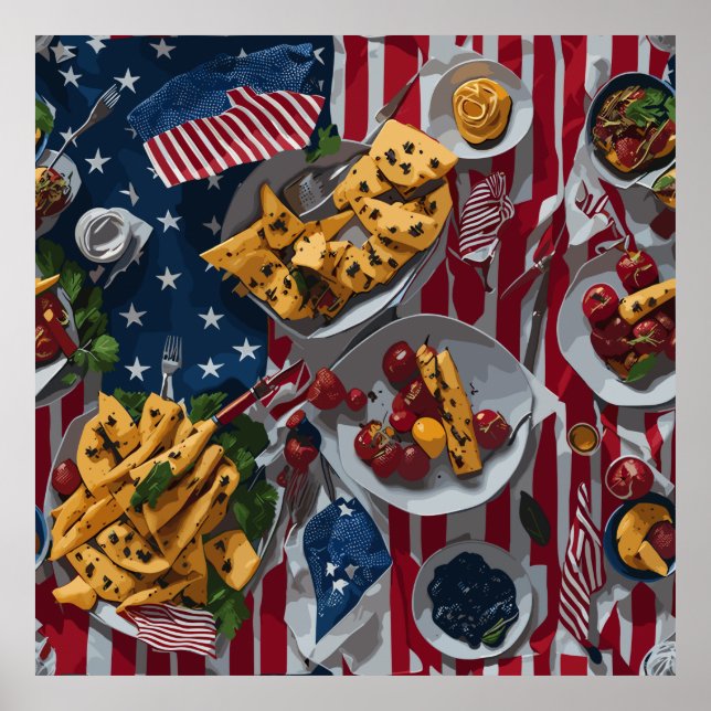 4th of July Celebration Poster (Front)