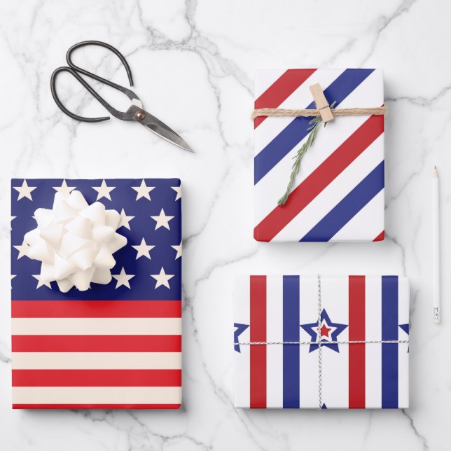 4Th Of July Celebration  Wrapping Paper Sheet (Front)