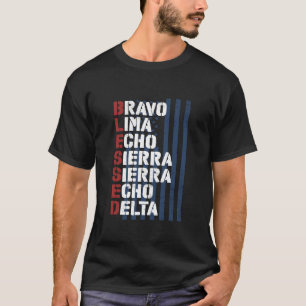 4th of July Christian Blessed Military Patriotic A T-Shirt