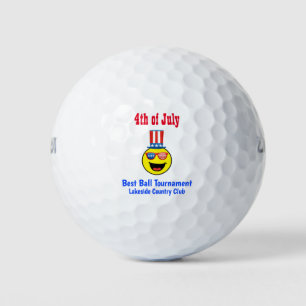 4th of July Cool Patriotic Tournament Outing Golf Balls