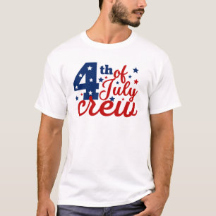 4th Of July Crew T-Shirt