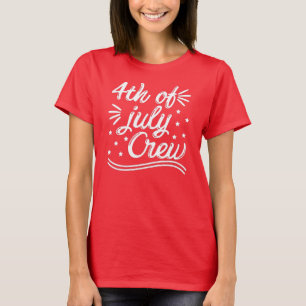 4th Of July Crew T-Shirt