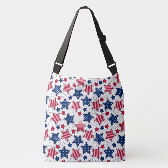 4th Of July Cross-Body Bag (Front)