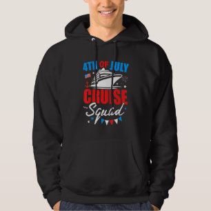 4th Of July Cruise Squad 2023 Usa Patriotic Americ Hoodie