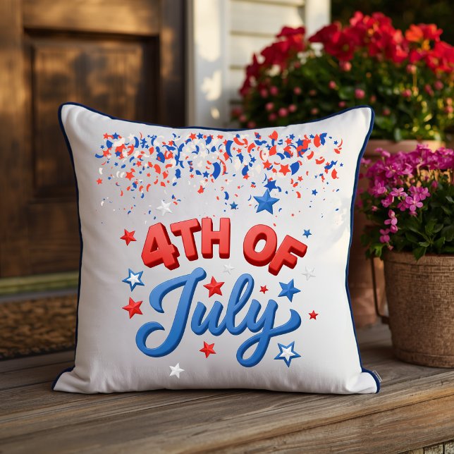 4th of July  Cushion (Creator Uploaded)