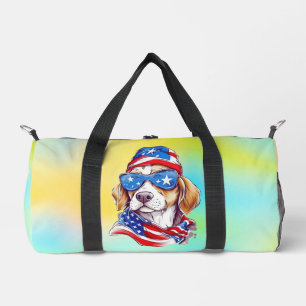 4th Of July Dog Sublimation-66361 Duffle Bag