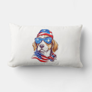 4th Of July Dog Sublimation-66361 Lumbar Cushion