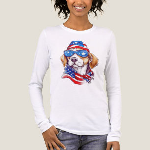 4th Of July Dog Sublimation-66361 Tri-Blend Shirt