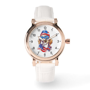 4th Of July Dog Sublimation-66361 Watch