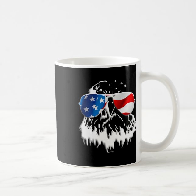4th Of July Eagle Day Independence  Coffee Mug (Right)