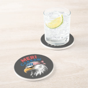4th Of July Eagle Freedom Patriotic Coaster