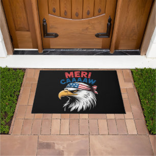 4th Of July Eagle Freedom Patriotic Doormat