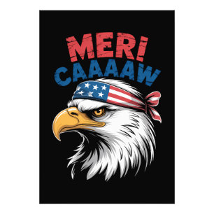 4th Of July Eagle Freedom Patriotic Photo Print