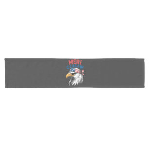 4th Of July Eagle Freedom Patriotic Short Table Runner