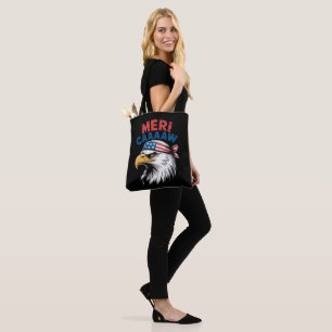 4th Of July Eagle Freedom Patriotic Tote Bag