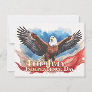 4th of July Eagle – Patriotic Art Design