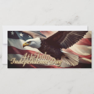 4th of July Eagle with American Flag