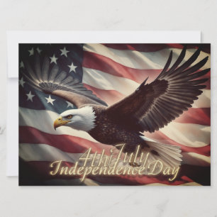 4th of July Eagle with American Flag
