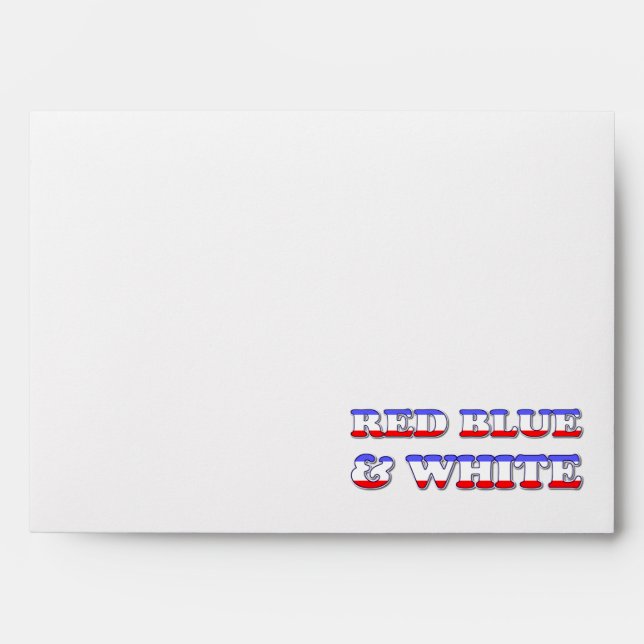 4th of July Envelope (Front)