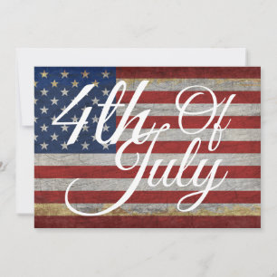 4th of July Events Independence Day Celebration  Invitation