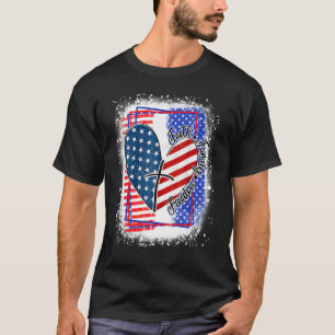4th Of July Faith Family Freedom American Flag Pat T-Shirt