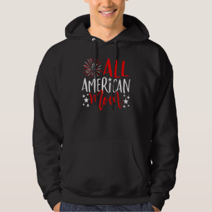 4th Of July Family Matching All American Mum Hoodie