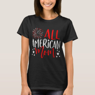 4th of July Family Matching All American Mum T-Shirt
