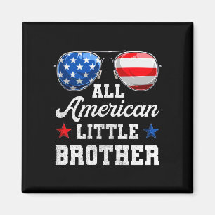 4th of july family matching shirt american little magnet