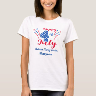 4th of July Family Reunion Summertime Party T-Shirt