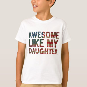 4th Of July Father's Day Dad Gift - Awesome Like M T-Shirt