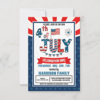 4th of July Fireworks BBQ Party