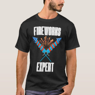 4th of July Fireworks Expert Event Coordinators T-Shirt