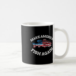 4th Of July Fishing American Flag Make America Fis Coffee Mug