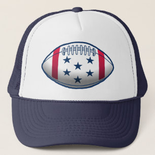 4th of July Football Trucker Hat
