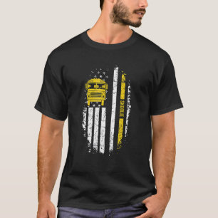 4th Of July For A Patriotic Skoolie Owner 1 T-Shirt