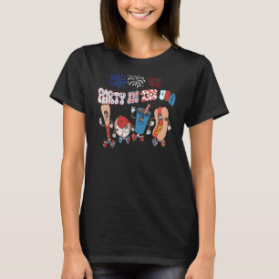 4th Of July For Hotdog Party In The Usa 4 T-Shirt