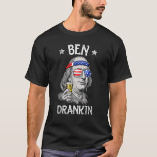 4th Of July For Men Ben Drankin T-Shirt