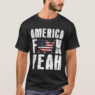 4th Of July Funny - America Yeah T-Shirt