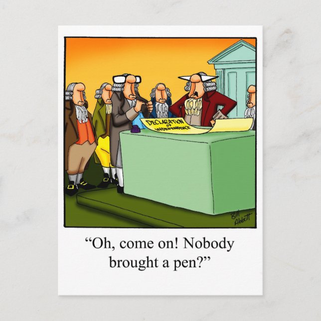 4th of July Gift! Postcard (Front)