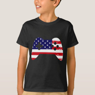 4th Of July Gift Video Game Gamer T-Shirt