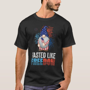 4th Of July Gnome Ice Cream Fireworks Freedom Men T-Shirt