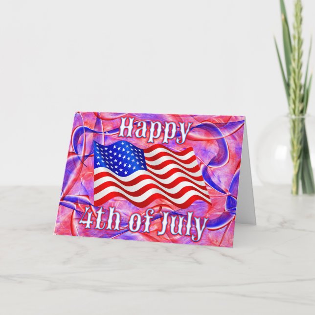 4th of July Greeting Card (Front)
