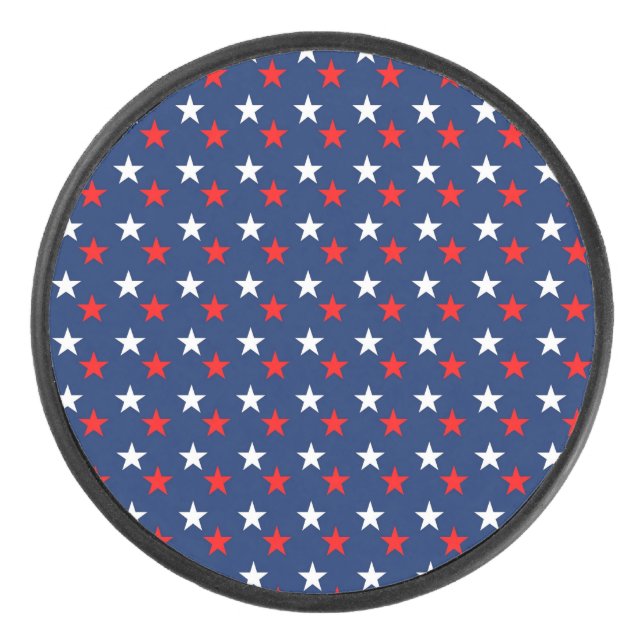 4th of July Hockey Puck (Front)