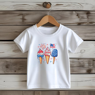 4th of July Ice Cream Kids’ T-Shirt