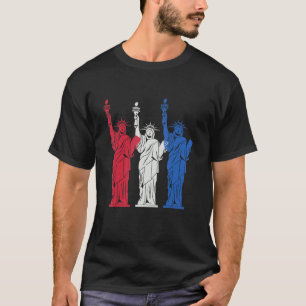 4th Of July Independance Day Patriotic With Americ T-Shirt