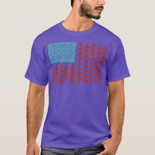 4th of July Independence Day 1776 USA US Flag T-Shirt