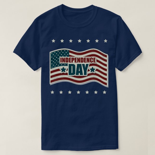 4th of July independence day (8) T-Shirt (Design Front)