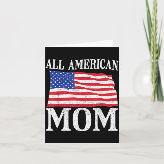 4th of July Independence Day All American Mum Card
