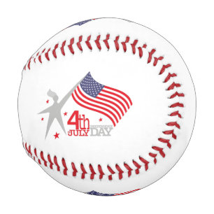 4th of JULY INDEPENDENCE Day Baseball